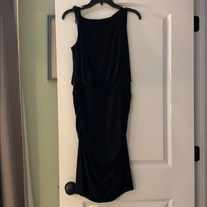 Black cocktail dress